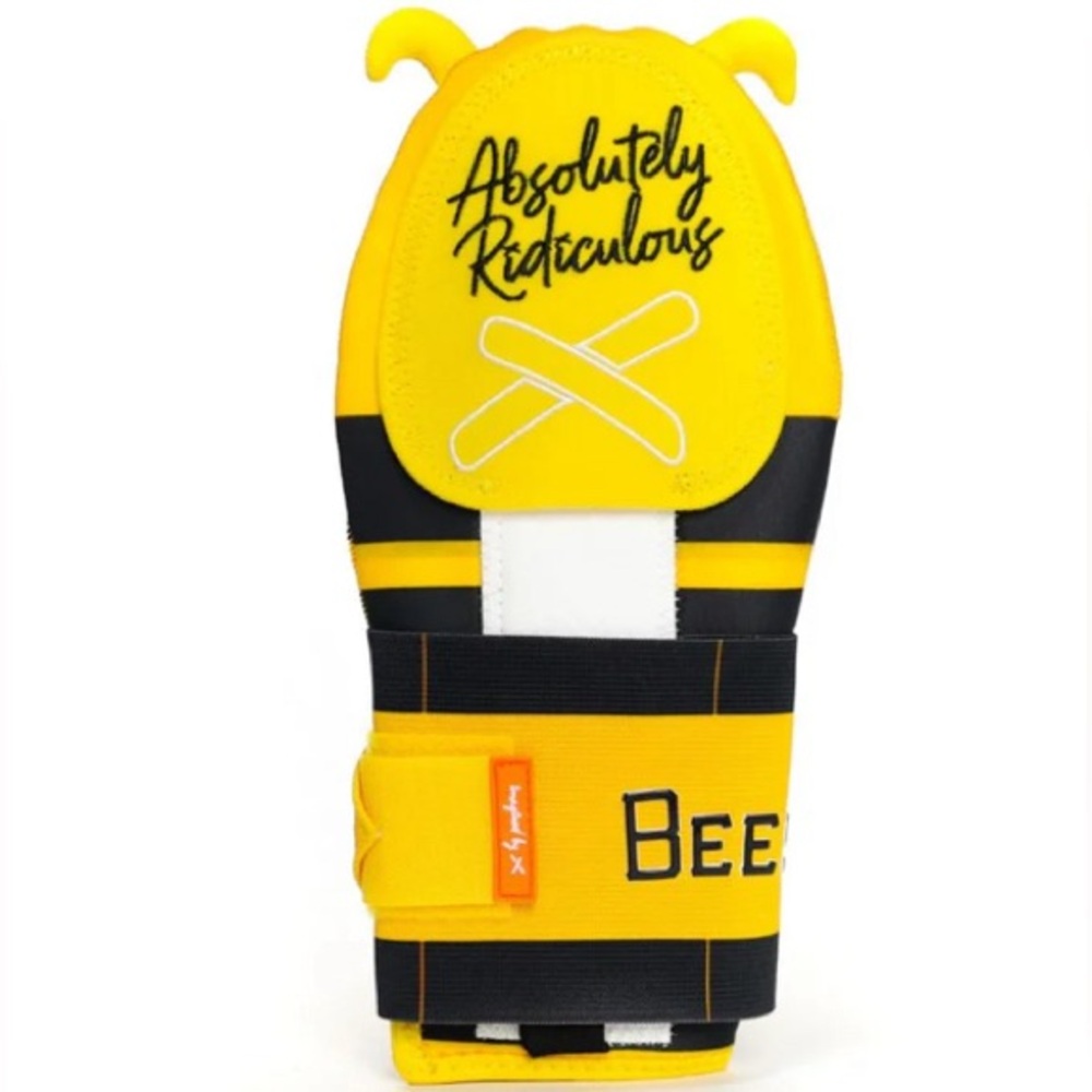 ❌SOLD❌ NEW [Absolutely Ridiculous] YOUTH Bumblebee Baseball Sliding Mitt - Picture 5 of 6